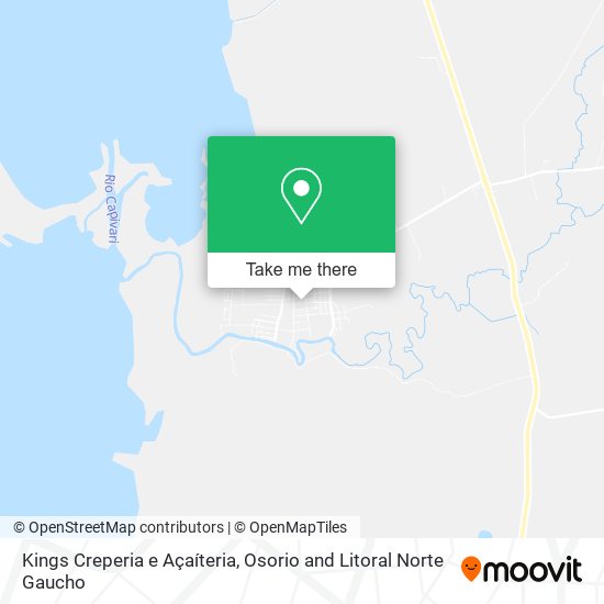 Kings Creperia e Açaíteria map