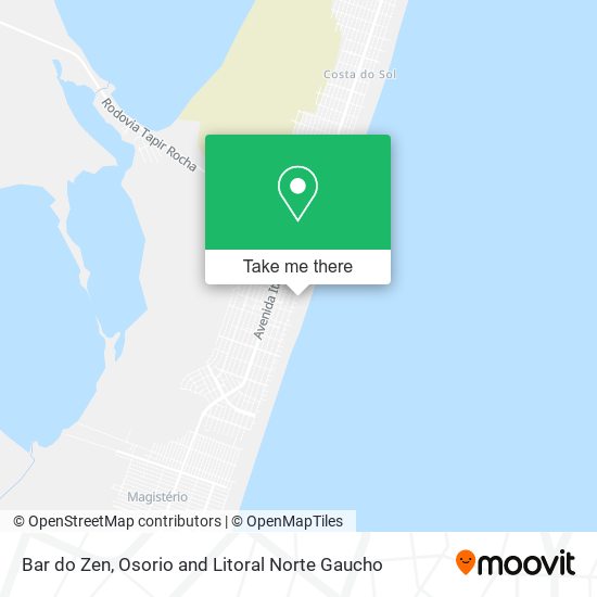 Bar do Zen map