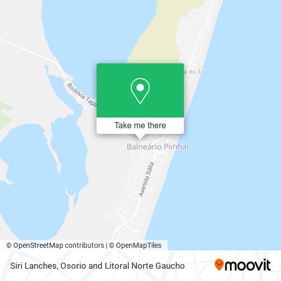 Siri Lanches map