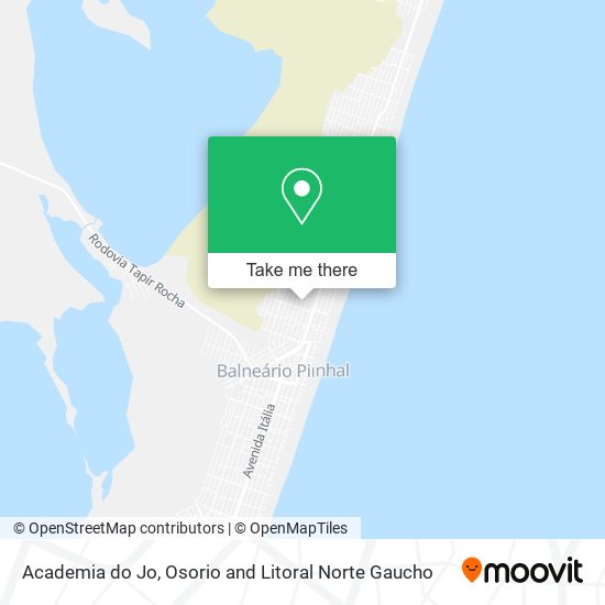 Academia do Jo map