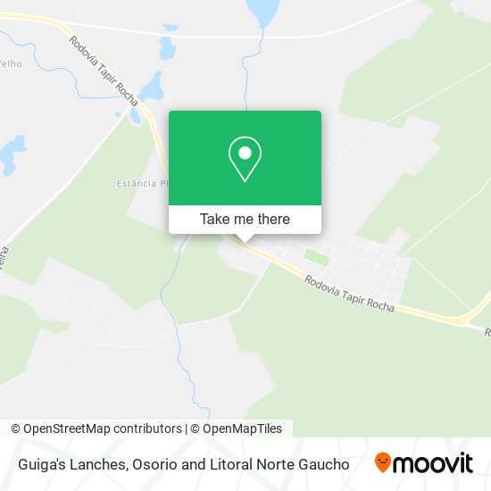 Guiga's Lanches map