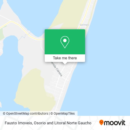 Fausto Imoveis map