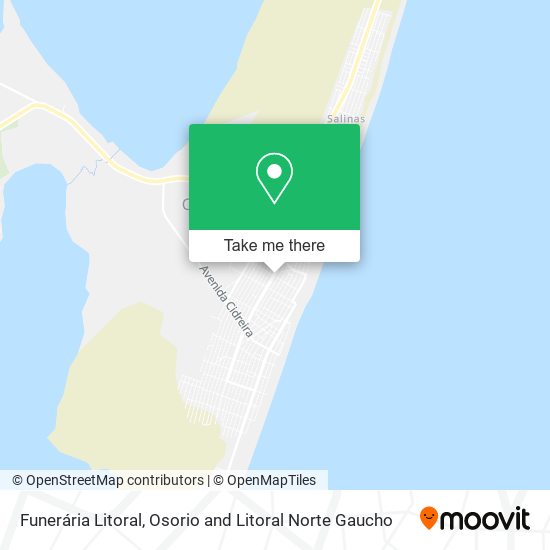 Funerária Litoral map