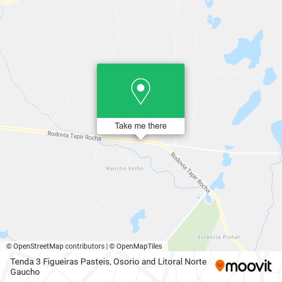 Tenda 3 Figueiras Pasteis map