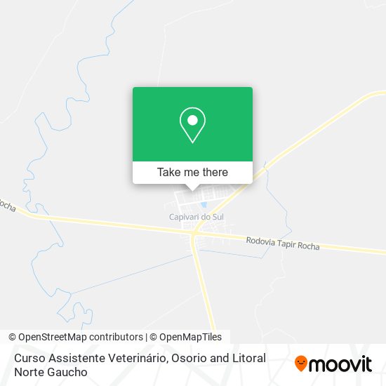 Curso Assistente Veterinário map