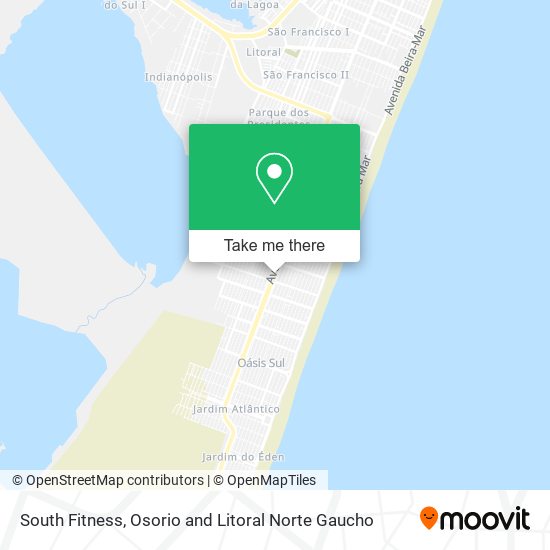 South Fitness map
