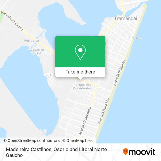 Madeireira Castilhos map