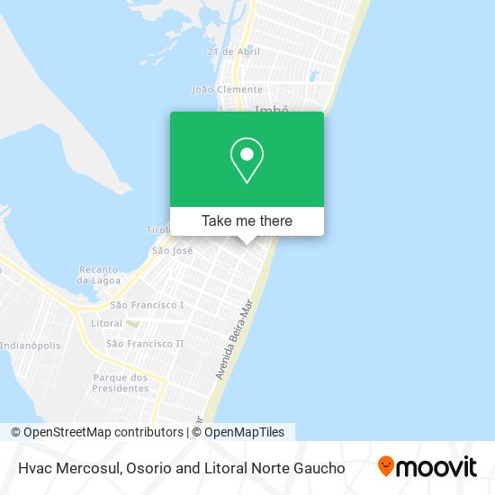 Hvac Mercosul map
