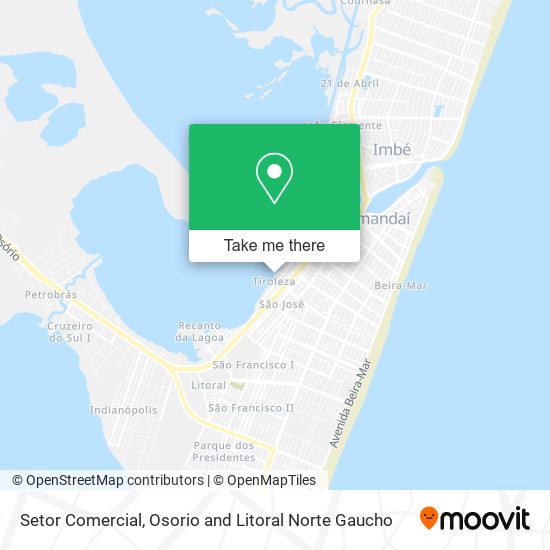Setor Comercial map