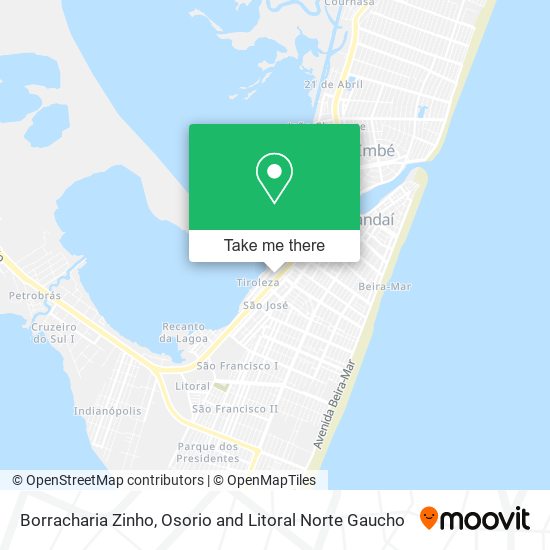 Borracharia Zinho map