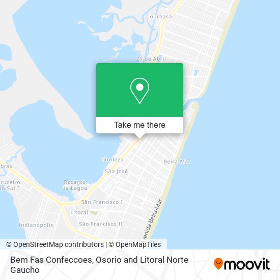 Bem Fas Confeccoes map