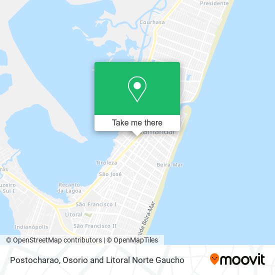 Postocharao map