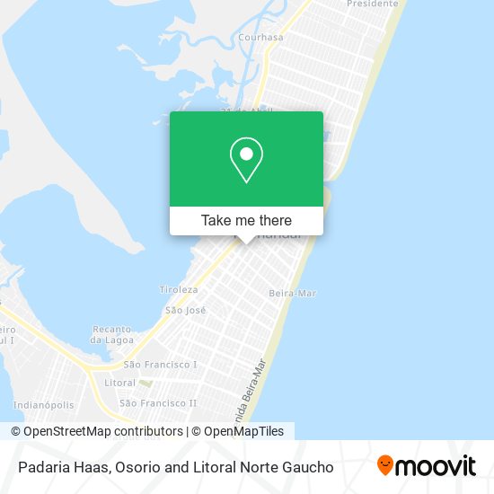 Padaria Haas map