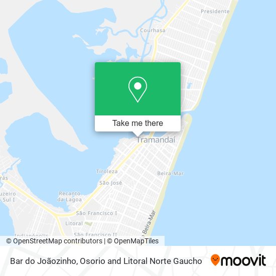 Bar do Joãozinho map
