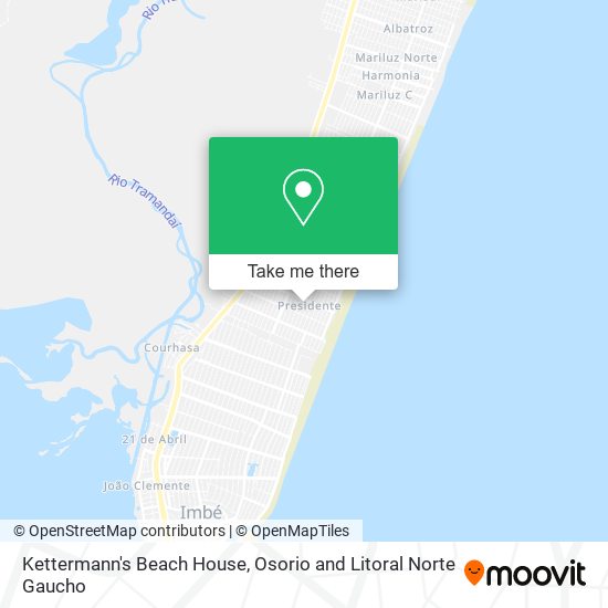 Kettermann's Beach House map