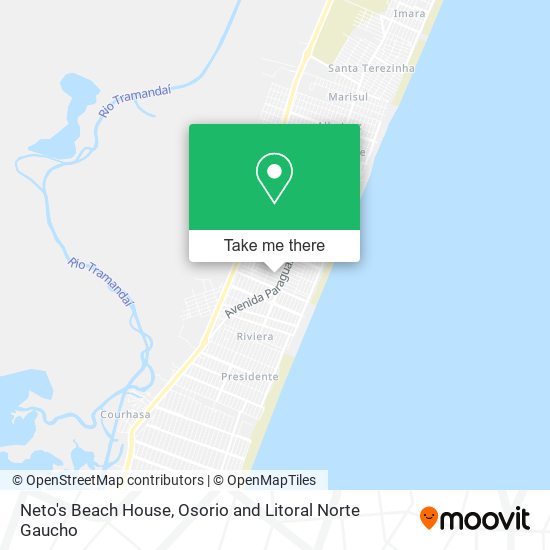 Neto's Beach House map