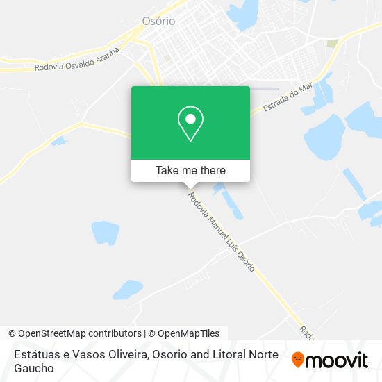 Estátuas e Vasos Oliveira map