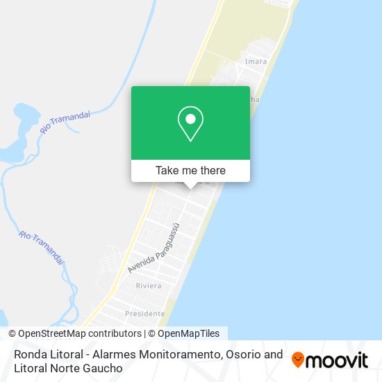 Ronda Litoral - Alarmes Monitoramento map