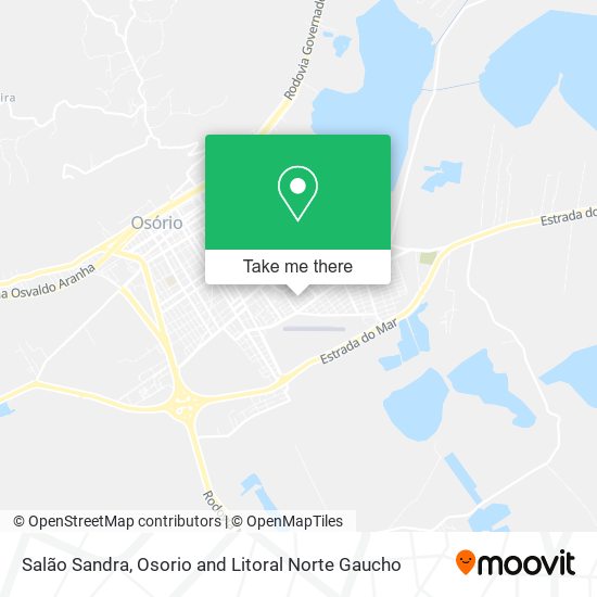 Salão Sandra map