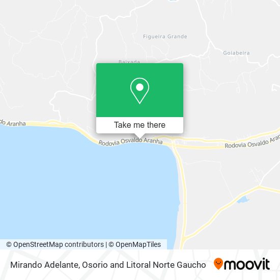 Mirando Adelante map