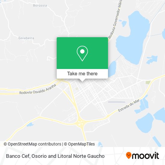 Banco Cef map