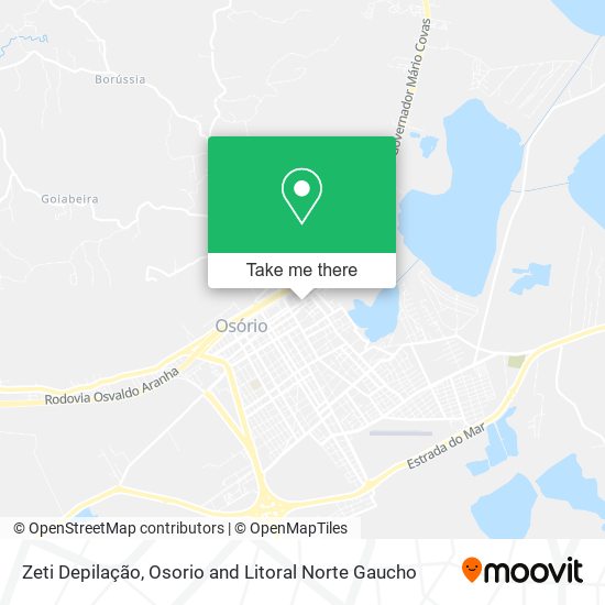 Zeti Depilação map