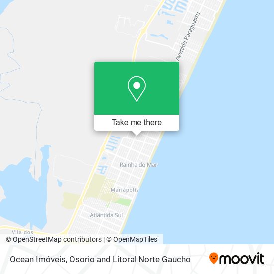 Ocean Imóveis map