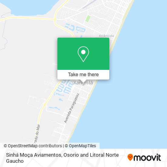 Sinhá Moça Aviamentos map