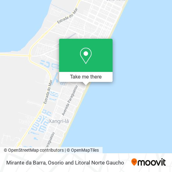 Mirante da Barra map