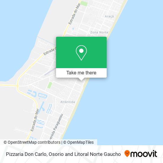 Pizzaria Don Carlo map