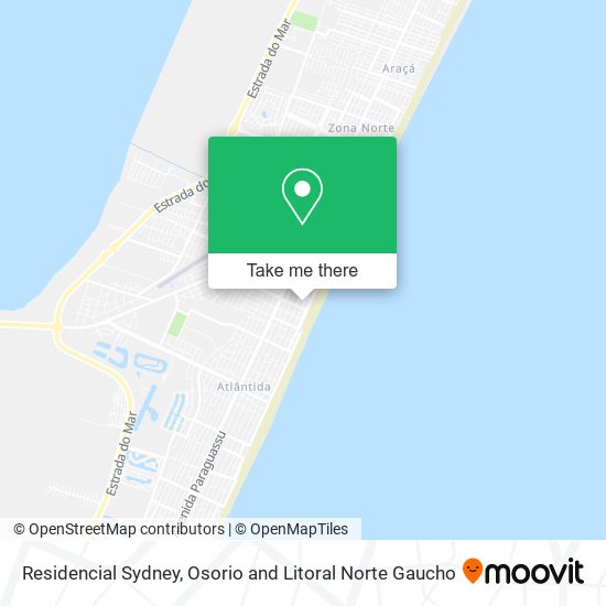 Mapa Residencial Sydney