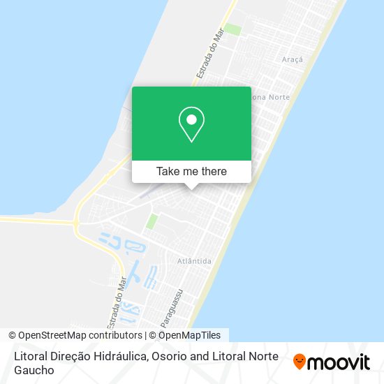 Litoral Direção Hidráulica map