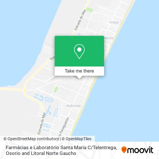 Mapa Farmácias e Laboratório Santa Maria C / Telentrega