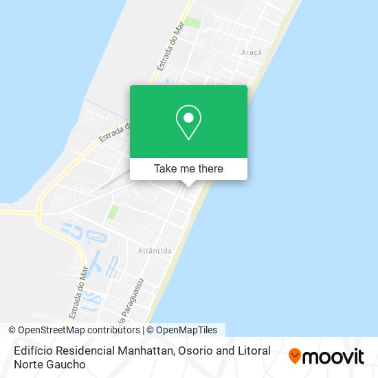 Edifício Residencial Manhattan map