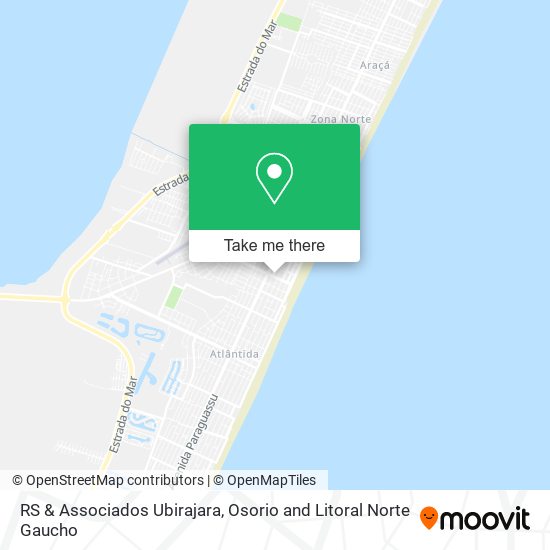 RS & Associados Ubirajara map
