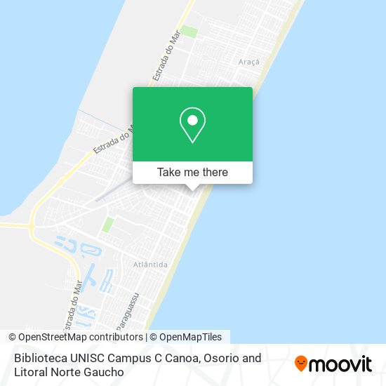 Biblioteca UNISC Campus C Canoa map