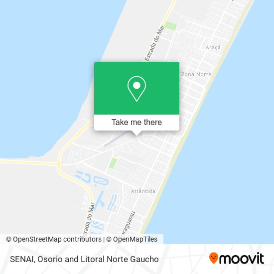 SENAI map