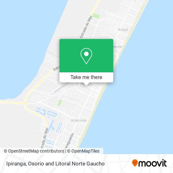 Ipiranga map