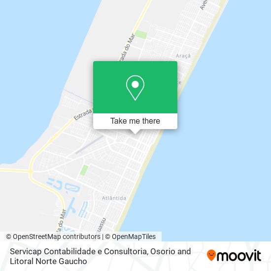 Servicap Contabilidade e Consultoria map