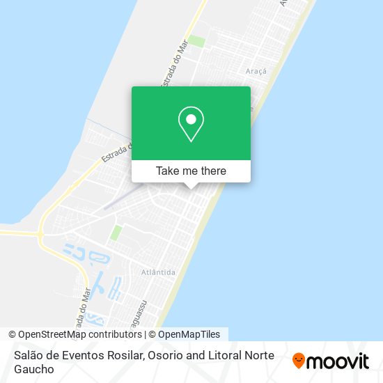 Salão de Eventos Rosilar map