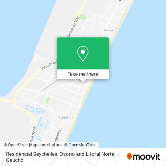 Residencial Seychelles map