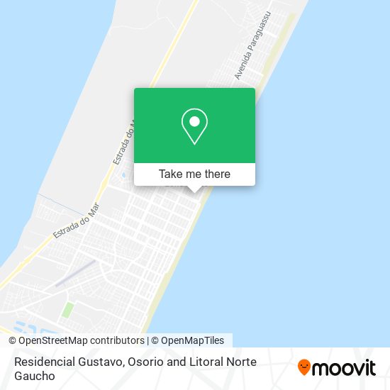 Residencial Gustavo map