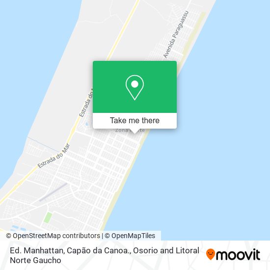 Ed. Manhattan, Capão da Canoa. map
