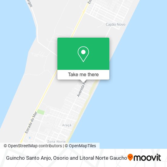 Guincho Santo Anjo map