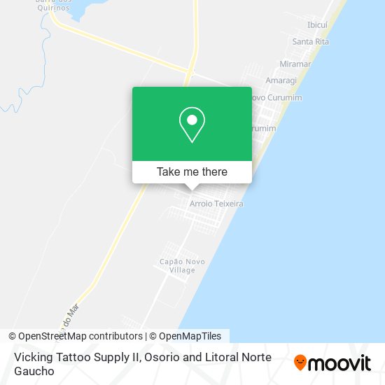 Vicking Tattoo Supply II map