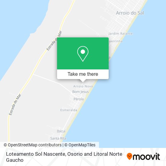 Loteamento Sol Nascente map