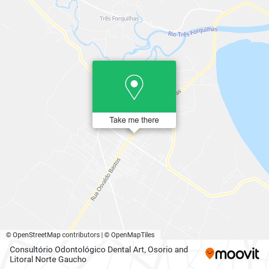Consultório Odontológico Dental Art map