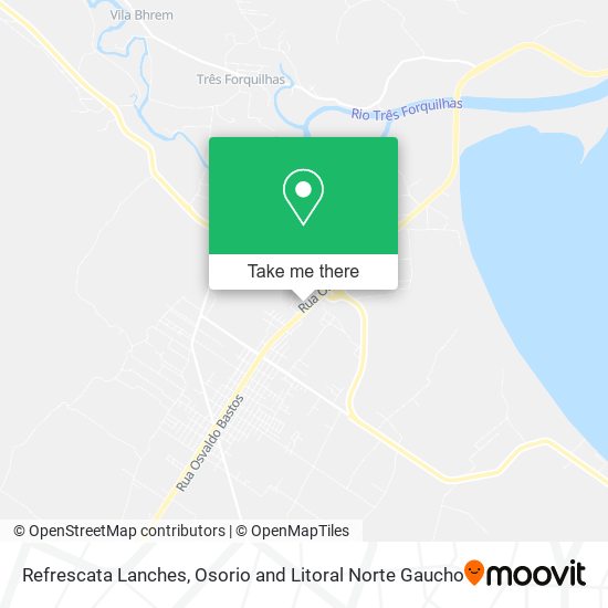 Refrescata Lanches map
