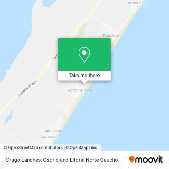 Drago Lanches map