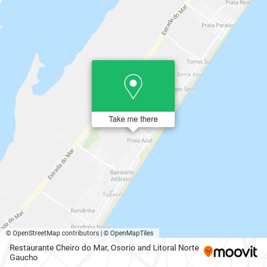 Restaurante Cheiro do Mar map